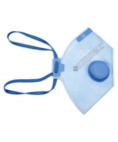 Респираторная маска VOREL против аэрозолей с 1 фильтром и клапаном, фото  | SNABZHENIE.com.ua