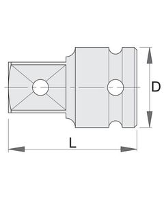 Переходник ударный UNIOR 1.1/2, фото  | SNABZHENIE.com.ua