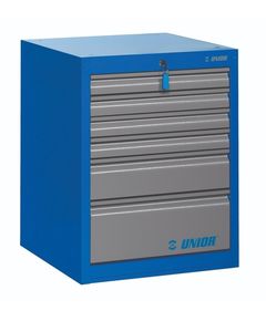 Тумба инструментальная широкая, 6 ящиков UNIOR 663, фото  | SNABZHENIE.com.ua