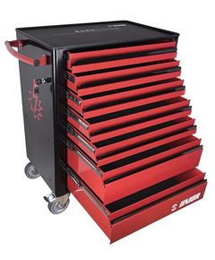 Тележка инструментальная EUROVISION, дизайн изолированные инструменты UNIOR 7 (940EV4-VDE), фото  | SNABZHENIE.com.ua