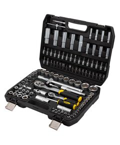 Набор насадок торцевых и бит 1/4, 1/2 110 шт CrV mid SIGMA, фото  | SNABZHENIE.com.ua