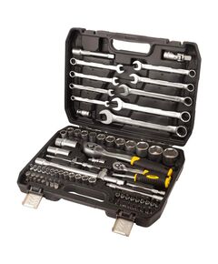 Набор насадок торцевых и бит 1/4, 1/2 82 шт CrV mid SIGMA, фото  | SNABZHENIE.com.ua
