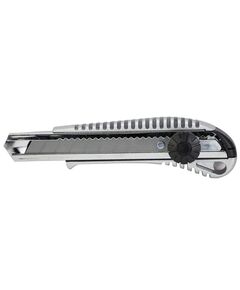 Ніж будівельний (металевий корпус) лезо 18мм гвинтовий замок SIGMA (8211031), фото  | SNABZHENIE.com.ua