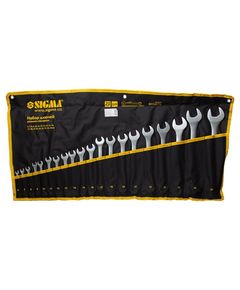 Ключі рожково-накидні 20шт 6-32мм CrV сатин (включно чохол) SIGMA (6010171), фото  | SNABZHENIE.com.ua