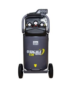 Компрессор одноцилиндровый 2 кВт 335 л/мин 8 бар 78 л 2 крана SIGMA REFINE, фото  | SNABZHENIE.com.ua