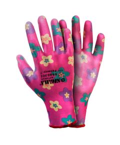 Рукавички з ПУ покриттям (червоні, манжет) SIGMA (9446301), фото  | SNABZHENIE.com.ua