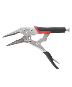 Удлиненные зажимные клещи 230 мм Cr-V INTERTOOL UT-5204, фото  | SNABZHENIE.com.ua