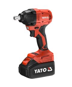 Гайковерт ударный, бесщеточный YATO: 2 аккум. 18 В Li-Ion 4 Ач, квадрат 1/2, 350 Нм + сумка, фото  | SNABZHENIE.com.ua