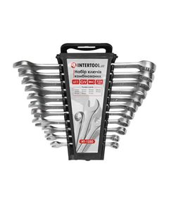Набор ключей комбинированных 11 ед., 7-19 мм, Cr-V INTERTOOL HT-1250, фото  | SNABZHENIE.com.ua