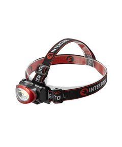 Налобный светодиодный фонарь INTERTOOL LB-0304, фото  | SNABZHENIE.com.ua
