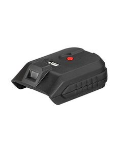 Адаптер для акумулятора Li-ion 20 В, USB 2A, LED ліхтар INTERTOOL WT-9300, фото  | SNABZHENIE.com.ua