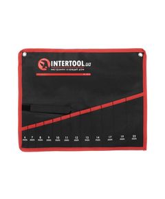 Чехол для гаечных ключей INTERTOOL BX-9012 на 12 карманов, черный, фото  | SNABZHENIE.com.ua