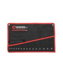 Чехол для ключей INTERTOOL BX-9015 на 15 карманов, черный, фото  | SNABZHENIE.com.ua