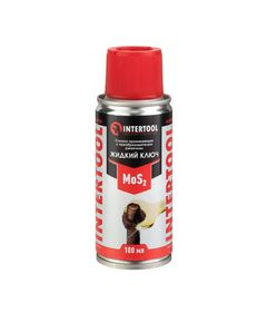 Смазка проникающая Жидкий Ключ, 100 мл в аэрозоле INTERTOOL FS-4110, фото  | SNABZHENIE.com.ua