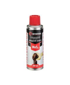 Смазка проникаюча Жидкий Ключ 200 мл, аерозоль INTERTOOL FS-4120, фото  | SNABZHENIE.com.ua
