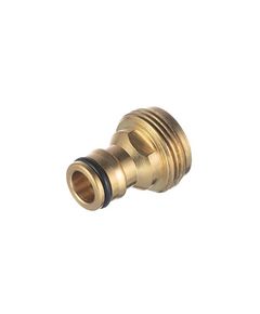 Адаптер латунный 1/2 на 3/4 с наружной резьбой STORM INTERTOOL, фото  | SNABZHENIE.com.ua