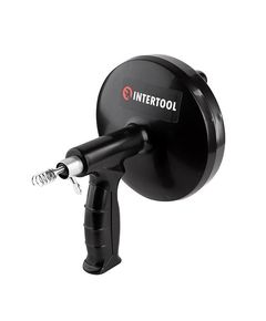 Инструмент для чистки труб INTERTOOL HP-1008, трос 6мм, 4м, заостренный наконечник, фото  | SNABZHENIE.com.ua