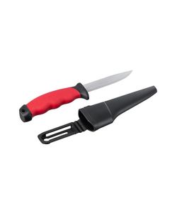 Нож INTERTOOL HT-0536, 100 мм с чехлом, фото  | SNABZHENIE.com.ua