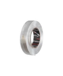 Двостороння клейка стрічка DOUBLE FIX 15мм 1м, прозора, Storm INTERTOOL, фото  | SNABZHENIE.com.ua