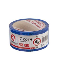 Скотч синий 48мм*50м INTERTOOL KT-0914, фото  | SNABZHENIE.com.ua