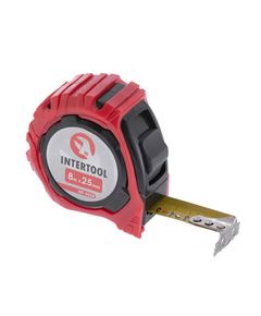 Рулетка INTERTOOL MT-0508 8м 25мм з фіксатором і магнітом, фото  | SNABZHENIE.com.ua
