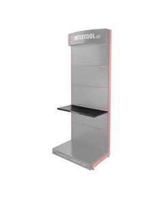 Полка INTERTOOL PR-5014 400x900 мм з кронштейнами для зберігання, фото  | SNABZHENIE.com.ua