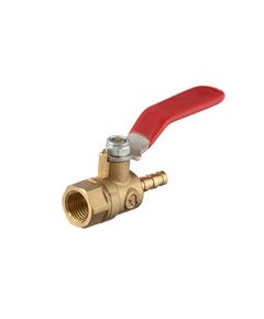 Кран шаровый латунный 1/4 для шланга 6мм STORM INTERTOOL PT-1885, фото  | SNABZHENIE.com.ua