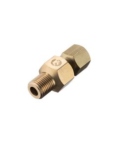Шарнир поворотный 1/4 латунь с резьбой INTERTOOL PT-2210, фото  | SNABZHENIE.com.ua