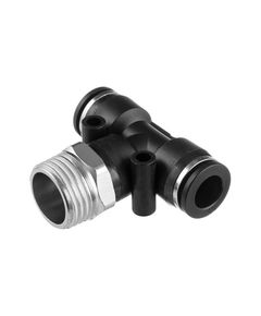 Цанговое соединение T-образное 10*10 мм, 1/2 нар. резьба INTERTOOL, фото  | SNABZHENIE.com.ua