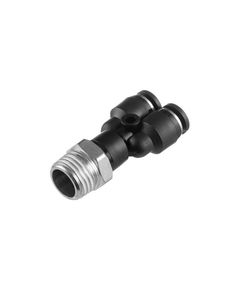 Y-образное цанговое соединение для шлангов 4*4 мм, 1/4 INTERTOOL PT-2375, фото  | SNABZHENIE.com.ua