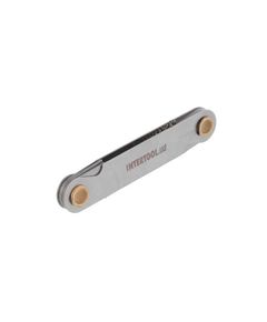 Метрический резьбомер 12 шт (0,5-3,0) INTERTOOL SD-8400, фото  | SNABZHENIE.com.ua