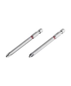 Комплект отверточных насадок PH2 1/4 90мм, S2, 2шт. STORM INTERTOOL, фото  | SNABZHENIE.com.ua