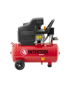 Компресор 24 л, 1.5 кВт, 220 В, 8 атм, 206 л/хв. INTERTOOL PT-0009, фото  | SNABZHENIE.com.ua