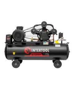 Компрессор STORM INTERTOOL PT-0036, 100 л, 4 кВт, 10 атм, 600 л/мин, фото  | SNABZHENIE.com.ua