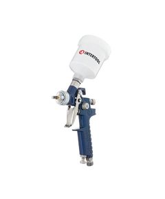 Краскопульт пневматический HVLP MINI 0.8мм, 125мл, 3бар, INTERTOOL, фото  | SNABZHENIE.com.ua