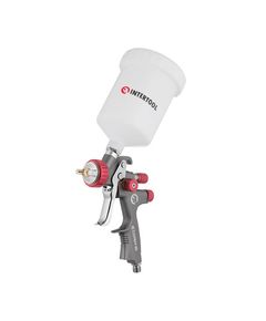 Краскопульт пневматичний LVLP TEFLON 1.3мм, 600мл, INTERTOOL PT-0143, фото  | SNABZHENIE.com.ua