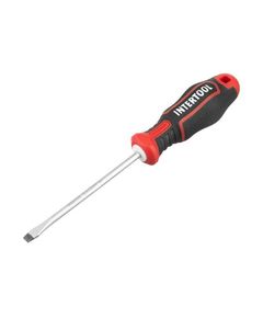 Отвертка шлицева SL5.0 100 мм S2, INTERTOOL VT-3406, STORM, фото  | SNABZHENIE.com.ua