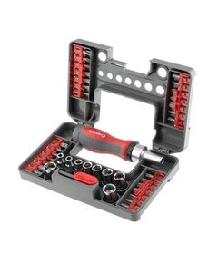 Отвертка реверсивная STORM INTERTOOL VT-3638 с 38 насадками, фото  | SNABZHENIE.com.ua