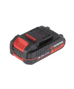 Аккумулятор 20 В, Li-ion, 2.0 Ач, индикатор уровня заряда INTERTOOL WT-0340, фото  | SNABZHENIE.com.ua