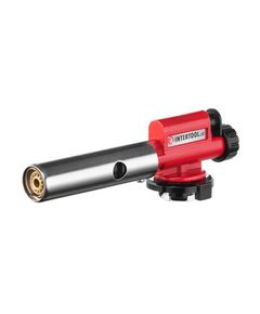 Газовая горелка INTERTOOL GB-0027 с пьезозажиганием и регулятором, фото  | SNABZHENIE.com.ua