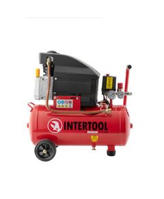 Компрессор INTERTOOL PT-0010, 24 л, 1.5 кВт, 8 атм, 206 л/мин, фото  | SNABZHENIE.com.ua