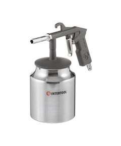 Пневматический пескоструйный пистолет INTERTOOL PT-0705 с бачком, фото  | SNABZHENIE.com.ua