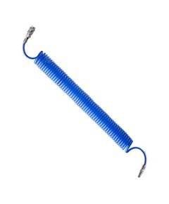 Шланг спіральний поліуретановий INTERTOOL PT-1707 - 10 м, жовтий, фото  | SNABZHENIE.com.ua