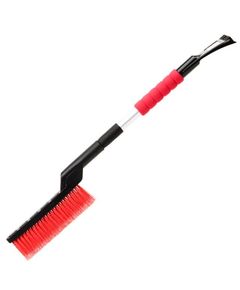Телескопическая щетка со скребком 68-86 см INTERTOOL AT-0118, фото  | SNABZHENIE.com.ua