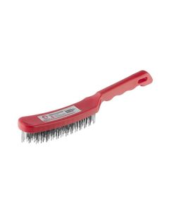 Щетка ручная 5-рядная с пластиковым корпусом INTERTOOL BT-0008, фото  | SNABZHENIE.com.ua