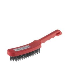 Щетка ручная 6-рядная с пластиковым корпусом INTERTOOL BT-0009, фото  | SNABZHENIE.com.ua