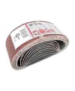 Шліфувальна лента 75x457мм, зерно 40, 10 шт. INTERTOOL BT-0304, фото  | SNABZHENIE.com.ua