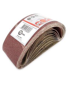 Шлифовальная лента 75x457 мм, зерно 60, 10 шт. INTERTOOL BT-0306, фото  | SNABZHENIE.com.ua