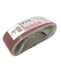 Шлифовальная лента 75x457 мм, зерно 150, 10 шт. INTERTOOL BT-0315, фото  | SNABZHENIE.com.ua