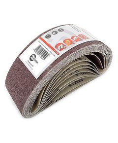 Шлифовальная лента 75x533 мм, зерно 40, упаковка 10 шт. INTERTOOL, фото  | SNABZHENIE.com.ua
